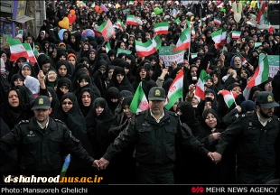 حضور گسترده در راهپیمایی 22 بهمن 4