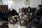 دیدار رئیس اداره آموزش و پرورش شهرستان شاهرود با ریاست دانشکده فنی و حرفه ای دختران شاهرود 5