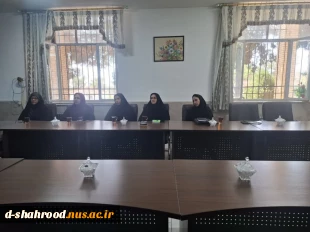 جلسه شورای تربیت بدنی ، مشاوره و سلامت دانشجویی 4