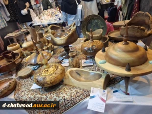بازدید رئیس و اعضای هیئت رئیسه دانشگاه ملی مهارت استان سمنان از غرفه این مجموعه دانشگاهی در هشتمین بازارچه دانشجویی 4