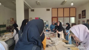 بازدید علمی دانشجویان دانشکده ملی مهارت دختران شاهرود 3