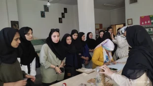 بازدید علمی دانشجویان دانشکده ملی مهارت دختران شاهرود 6
