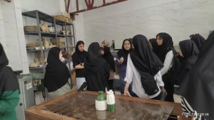 بازدید علمی دانشجویان دانشکده ملی مهارت دختران شاهرود 7