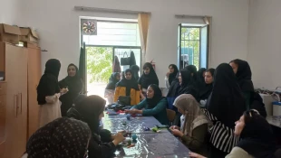 بازدید علمی دانشجویان دانشکده ملی مهارت دختران شاهرود 13