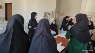 بازدید علمی دانشجویان دانشکده ملی مهارت دختران شاهرود 14