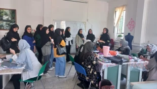 بازدید علمی دانشجویان دانشکده ملی مهارت دختران شاهرود 16
