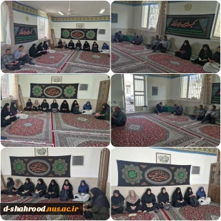 مراسم قرائت پرفیض زیارت عاشورا و گرامیداشت شهدای رشید و مدافع عزت در جنگ ۱۲ روزه علیه رژیم صهیونیستی