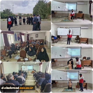 برگزاری دوره آموزشی امداد و نجات و کمک‌های اولیه در دانشکده ملی مهارت دختران شاهرود