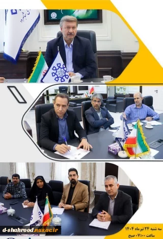 دیدار دکتر علیرضا عزالدین رئیس دانشگاه ملی مهارت استان سمنان