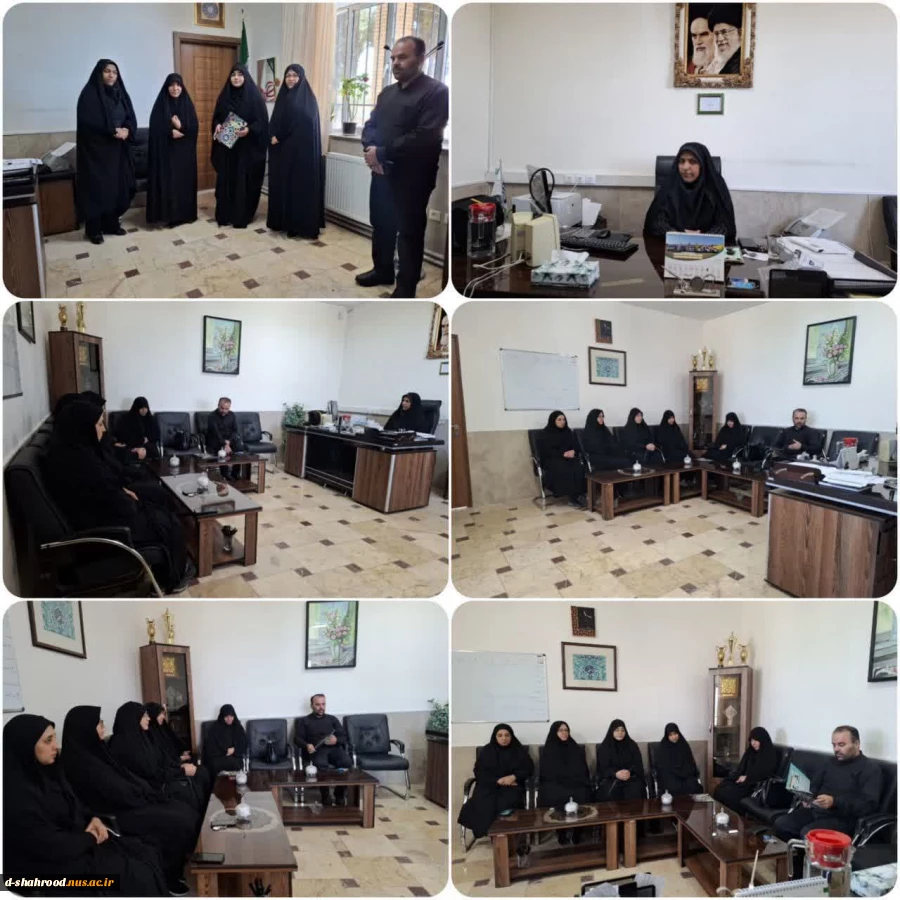 برگزاری آیین تکریم و معارفه فرمانده بسیج دانشجویی دانشکده ملی مهارت دختران شاهرود 2