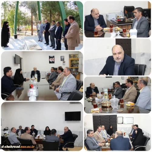 دیدار رئیس سازمان بسیج اساتید استان سمنان با سرپرست دانشگاه ملی مهارت استان با محوریت توسعه همکاری‌های علمی و مهارتی