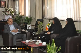 دیدار رئیس دانشکده ملی مهارت دختران شاهرود با معاون استاندار و فرماندار ویژه شهرستان شاهرود 6