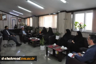 دیدار رئیس دانشکده ملی مهارت دختران شاهرود با معاون استاندار و فرماندار ویژه شهرستان شاهرود 7