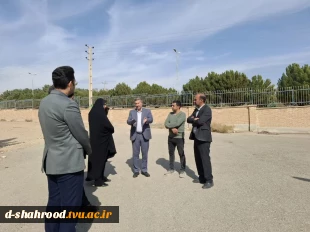 بازدید مهندس محسن احمدی، شهردار شاهرود، از دانشکده ملی مهارت دختران شاهرود 2