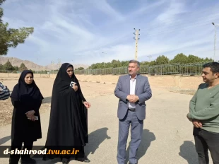 بازدید مهندس محسن احمدی، شهردار شاهرود، از دانشکده ملی مهارت دختران شاهرود 3