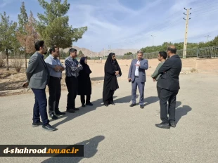 بازدید مهندس محسن احمدی، شهردار شاهرود، از دانشکده ملی مهارت دختران شاهرود 5