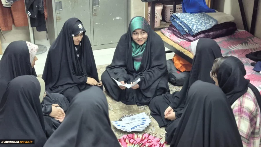 اول سال تحصیلی رو با یه خوش‌آمد خودمونی تو خوابگاه  دختران خضرا شروع کردیم 4