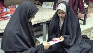 اول سال تحصیلی رو با یه خوش‌آمد خودمونی تو خوابگاه  دختران خضرا شروع کردیم 5