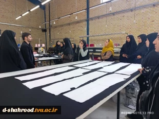 بازدید رئیس دانشکده ملی مهارت دختران شاهرود از شرکت صنعتی دیناز با هدف تقویت ارتباط دانشگاه و صنعت 2