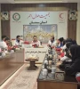حضور خانم زهرا ربانی دبیر کانون هلال احمر دانشکده در نشست دبیران کانون های چهارگانه دانشجویی استان سمنان 3