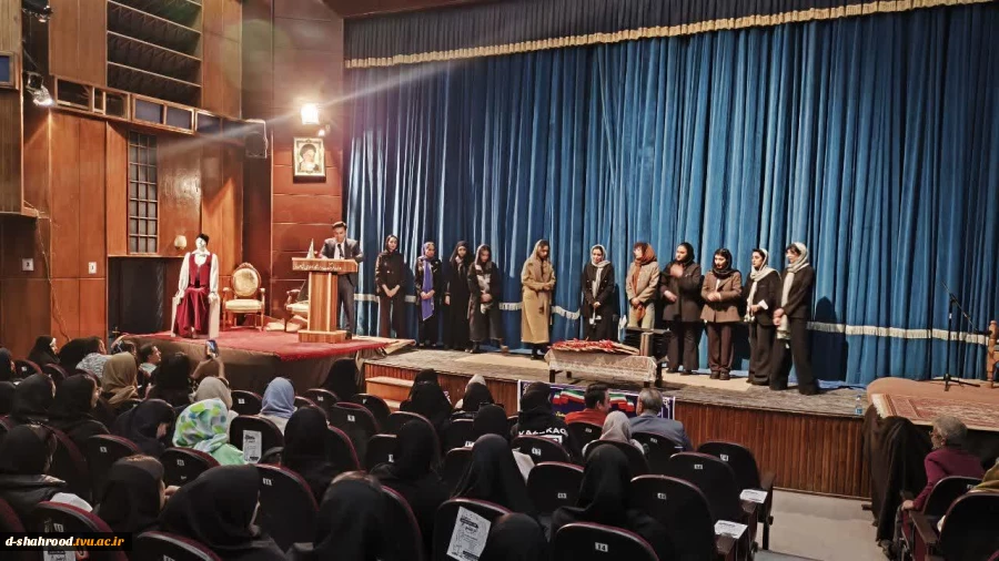 برگزاری گردهمایی و تجلیل از دانشجویان، اساتید و کارآفرینان برتر گروه هنر دانشکده ملی مهارت دختران شاهرود 3