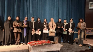 برگزاری گردهمایی و تجلیل از دانشجویان، اساتید و کارآفرینان برتر گروه هنر دانشکده ملی مهارت دختران شاهرود 13