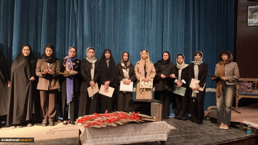 برگزاری گردهمایی و تجلیل از دانشجویان، اساتید و کارآفرینان برتر گروه هنر دانشکده ملی مهارت دختران شاهرود 13
