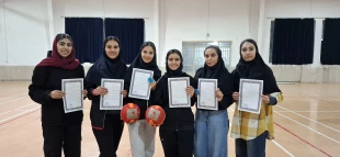 کسب مقام قهرمانی تیم دانشجویان دانشکده ملی مهارت دختران شاهرود در مسابقات داژبال دستگاه‌های اجرایی شهرستان 9