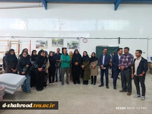بازدید رئیس دانشکده ملی مهارت دختران شاهرود از شرکت صنعتی دیناز با هدف تقویت ارتباط دانشگاه و صنعت 7