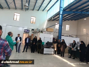بازدید رئیس دانشکده ملی مهارت دختران شاهرود از شرکت صنعتی دیناز با هدف تقویت ارتباط دانشگاه و صنعت 11