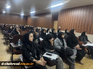 برگزاری کارگاه اصول و فنون مذاکره در دانشکده دختران شاهرود به مناسبت هفته جهانی کار آفرینی 9