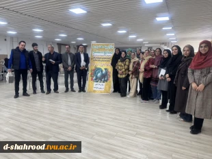 برپایی بازارچه هنری و صنایع دستی در دانشکده ملی مهارت دختران شاهرود 4