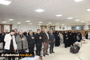 برگزاری یادواره شهید گمنام و مراسم شهادت حضرت فاطمه زهرا (س) در دانشکده ملی مهارت دختران شاهرود 3