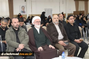 برگزاری یادواره شهید گمنام و مراسم شهادت حضرت فاطمه زهرا (س) در دانشکده ملی مهارت دختران شاهرود 6