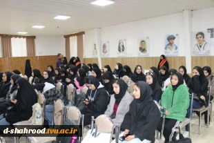 برگزاری یادواره شهید گمنام و مراسم شهادت حضرت فاطمه زهرا (س) در دانشکده ملی مهارت دختران شاهرود 11