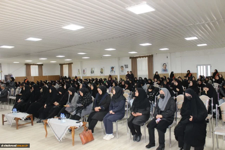 برگزاری یادواره شهید گمنام و مراسم شهادت حضرت فاطمه زهرا (س) در دانشکده ملی مهارت دختران شاهرود 16