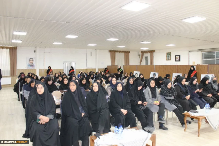 برگزاری یادواره شهید گمنام و مراسم شهادت حضرت فاطمه زهرا (س) در دانشکده ملی مهارت دختران شاهرود 18