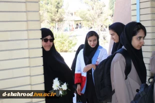 برگزاری یادواره شهید گمنام و مراسم شهادت حضرت فاطمه زهرا (س) در دانشکده ملی مهارت دختران شاهرود 3