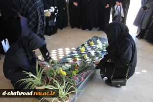 برگزاری یادواره شهید گمنام و مراسم شهادت حضرت فاطمه زهرا (س) در دانشکده ملی مهارت دختران شاهرود 4