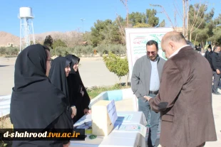 برگزاری یادواره شهید گمنام و مراسم شهادت حضرت فاطمه زهرا (س) در دانشکده ملی مهارت دختران شاهرود 7