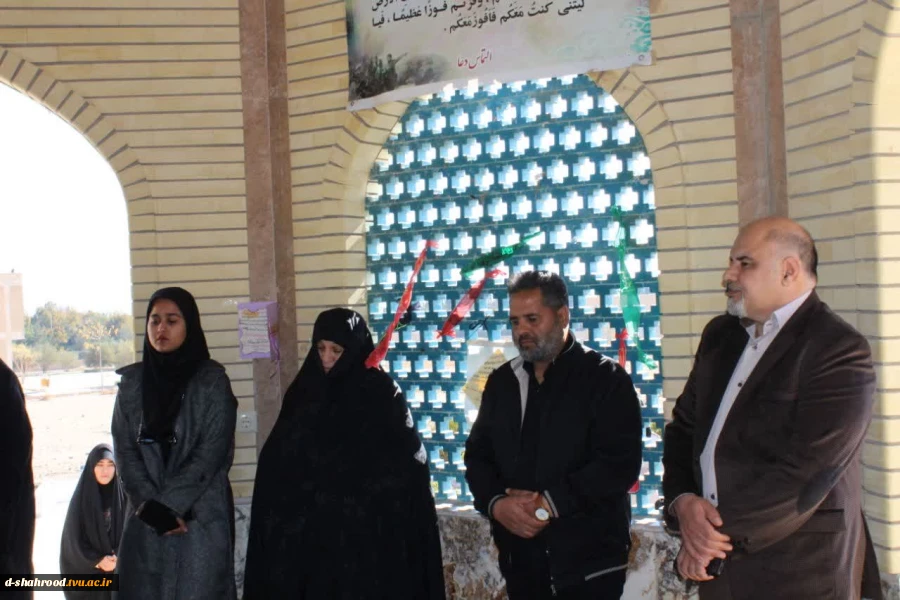 برگزاری یادواره شهید گمنام و مراسم شهادت حضرت فاطمه زهرا (س) در دانشکده ملی مهارت دختران شاهرود 8