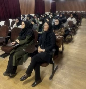 بازدید جمعی از دانش‌آموزان هنرستان حجاب شهرستان بسطام در رشته‌های تصویرسازی و طراحی دوخت، از آموزشکده ملی مهارت دختران شاهرود 3