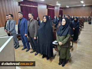 برگزاری جلسه هم اندیشی و بازدید  مدیران، معاونین و مشاوران هنرستان های  شهرستان شاهرود، میامی و بسطام با حضور  ریاست محترم  آموزش و پرورش شهرستان شاهرود در دانشکده ملی مهارت دختران شاهرود  2