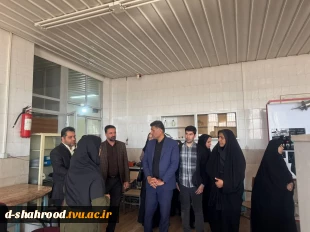 برگزاری جلسه هم اندیشی و بازدید  مدیران، معاونین و مشاوران هنرستان های  شهرستان شاهرود، میامی و بسطام با حضور  ریاست محترم  آموزش و پرورش شهرستان شاهرود در دانشکده ملی مهارت دختران شاهرود  9