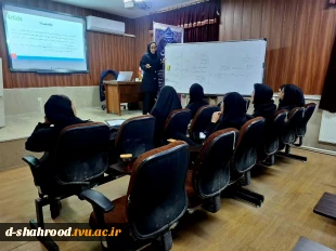 برگزاری کارگاه ۳ ساعته تخصصی مقاله نویسی به مناسبت هفته پژوهش برای علاقمندان در حوزه تربیت بدنی توسط سرکار خانم دکتر معصومه فدایی از اساتید مجرب گروه تربیت بدنی  2