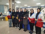 حضور اعضای کانون هلال احمر و کانون همیاران سلامت دانشکده ملی مهارت دختران شاهرود در مرکز درمانگاهی تخصصی همودیالیز رضویان 8