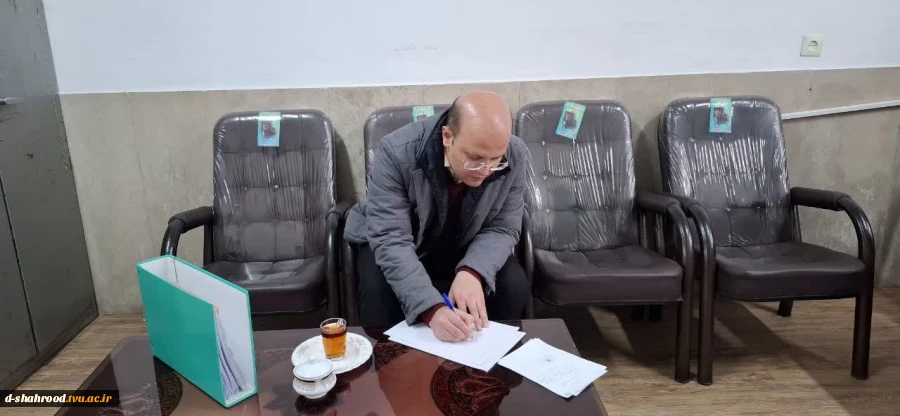 در راستای اجرای سیاست‌های نظارتی و به‌منظور ارتقای کیفیت فعالیت‌های آموزشی، پژوهشی و اداری، بازدید نظارت و ارزیابی دانشگاه سمنان از دانشکده ملی مهارت دختران شاهرود با حضور جناب آقای دکتر زارعی و همراهان 3