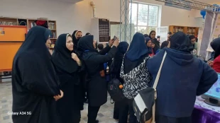 حضور دانشکده ملی مهارت دختران شاهرود در سومین نمایشگاه علمی‌پژوهشی و فناورانه آموزش و پرورش شهرستان شاهرود 2