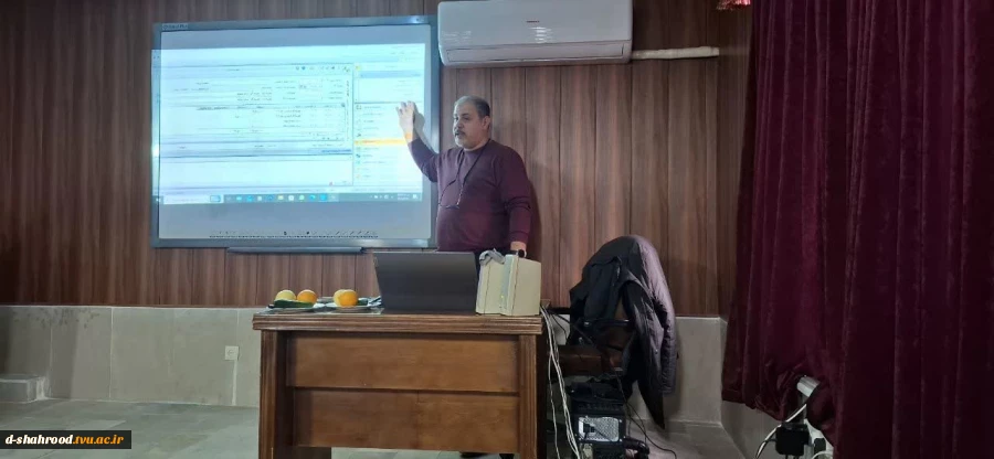 برگزاری کارگاه آموزشی  نرم افزار سپیدار در دانشکده ملی مهارت دختران شاهرود 2