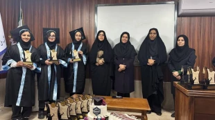 برگزاری جشن فارغ‌التحصیلی دانشجویان دانشکده ملی مهارت دختران شاهرود 11